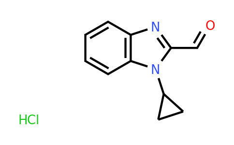CAS 958863-44-0 | 1-Cyclopropyl-1H-benzoimidazole-2-carbaldehyde hydrochloride
