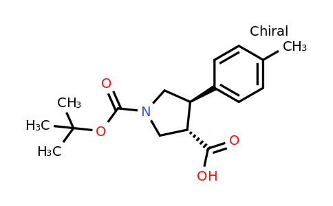 CAS 959577-53-8 | trans-1-boc-4-(4-methylphenyl)-pyrrolidine-3-carboxylic acid
