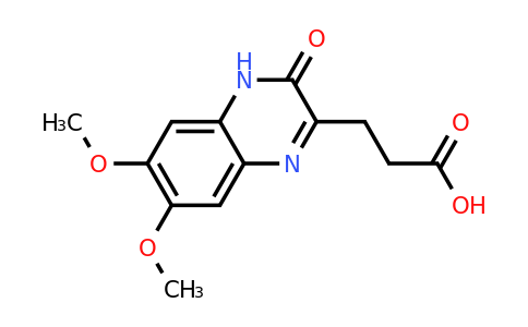 CAS 99208-26-1 | 3-(6,7-Dimethoxy-3-oxo-3,4-dihydro-quinoxalin-2-yl)-propionic acid