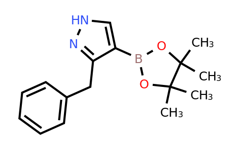 3-Benzyl-4-(4,4,5,5-tetramethyl-1,3,2-dioxaborolan-2-YL)-1H-pyrazole