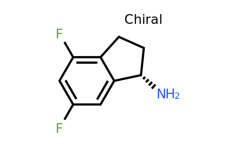 (1S)-4,6-Difluoro-2,3-dihydro-1H-inden-1-amine