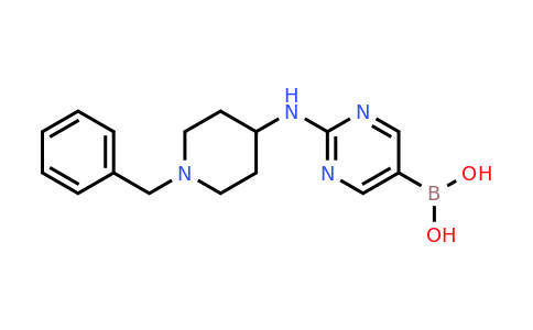 (2-[(1-Benzylpiperidin-4-YL)amino]pyrimidin-5-YL)boronic acid