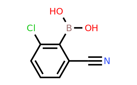 (2-Chloro-6-cyanophenyl)boronic acid