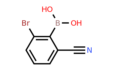 (2-Bromo-6-cyanophenyl)boronic acid
