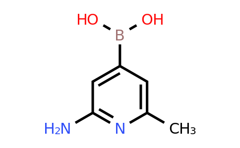 (2-Amino-6-methylpyridin-4-YL)boronic acid