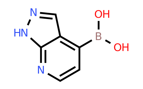 (1H-Pyrazolo[3,4-B]pyridin-4-YL)boronic acid