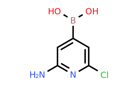 (2-Amino-6-chloropyridin-4-YL)boronic acid