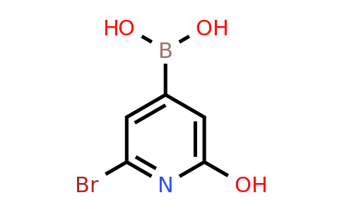(2-Bromo-6-hydroxypyridin-4-YL)boronic acid