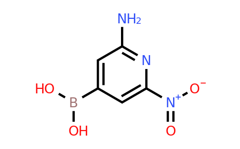 (2-Amino-6-nitropyridin-4-YL)boronic acid