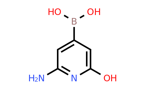 (2-Amino-6-hydroxypyridin-4-YL)boronic acid