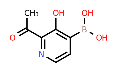 (2-Acetyl-3-hydroxypyridin-4-YL)boronic acid