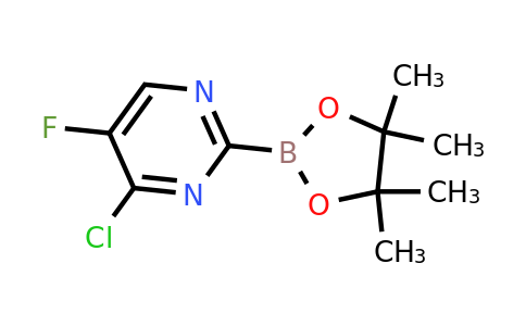 4-Chloro-5-fluoropyrimidin-2-ylboronic acid pinacol ester