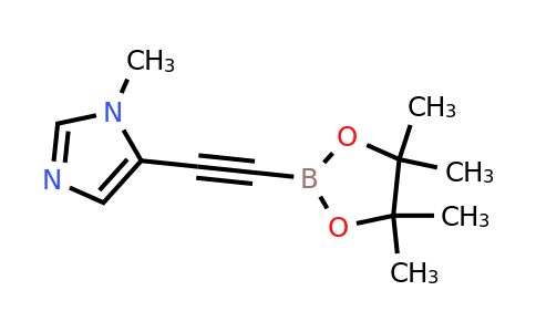 (1-Methyl-1H-imidazol-5-YL)ethynylboronic acid pinacol ester