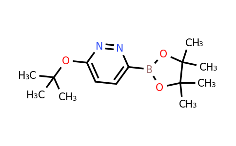 6-Tert-butoxypyridazin-3-ylboronic acid pinacol ester