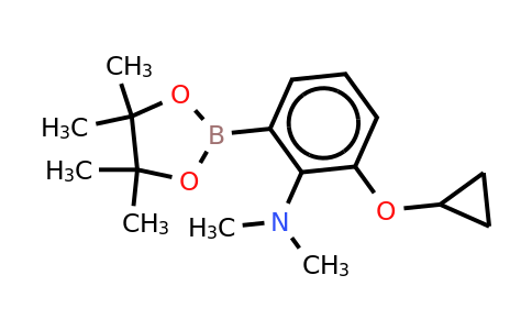 2-Cyclopropoxy-N,n-dimethyl-6-(4,4,5,5-tetramethyl-1,3,2-dioxaborolan-2-YL)aniline