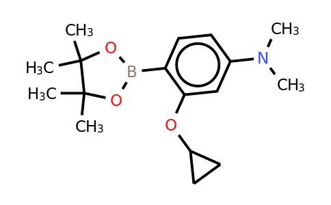3-Cyclopropoxy-N,n-dimethyl-4-(4,4,5,5-tetramethyl-1,3,2-dioxaborolan-2-YL)aniline