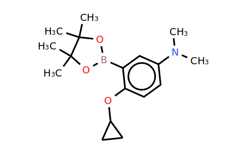 4-Cyclopropoxy-N,n-dimethyl-3-(4,4,5,5-tetramethyl-1,3,2-dioxaborolan-2-YL)aniline