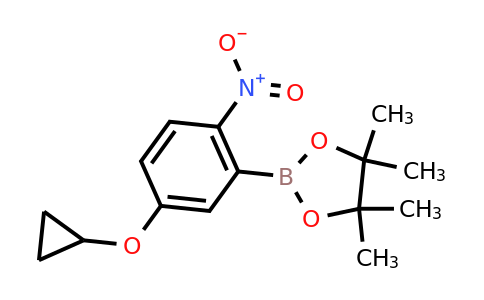 2-(5-Cyclopropoxy-2-nitrophenyl)-4,4,5,5-tetramethyl-1,3,2-dioxaborolane