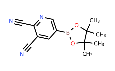 5-(4,4,5,5-Tetramethyl-1,3,2-dioxaborolan-2-YL)pyridine-2,3-dicarbonitrile
