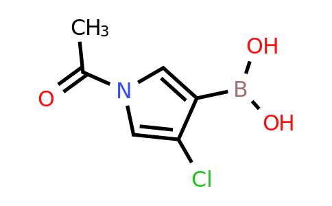 (1-Acetyl-4-chloro-1H-pyrrol-3-YL)boronic acid