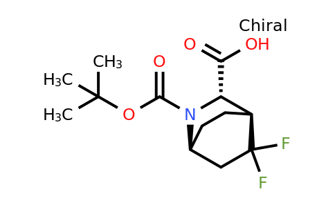 (1S,3S,4S)-2-[(tert-butoxy)carbonyl]-5,5-difluoro-2-
azabicyclo[2.2.2]octane-3-carboxylic acid