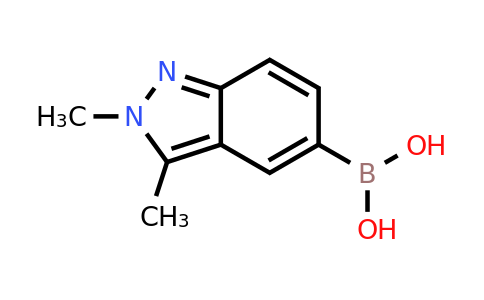(2,3-Dimethyl-2H-indazol-5-YL)boronic acid