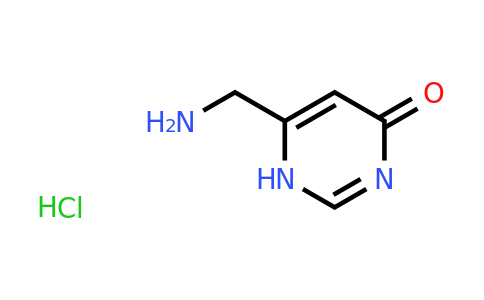 6-(aminomethyl)-1,4-dihydropyrimidin-4-one 
hydrochloride