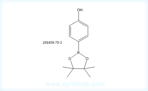 Synthesis of Pinacol 4-Hydroxyphenyl Boronate