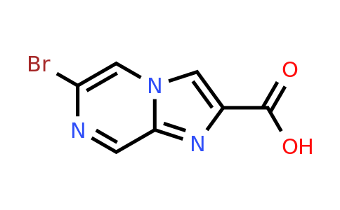 CAS 1000018-56-3 | 6-Bromoimidazo[1,2-A]pyrazine-2-carboxylic acid