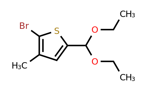 CAS 1000018-59-6 | 2-Bromo-5-(diethoxymethyl)-3-methylthiophene