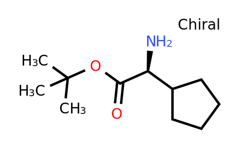 CAS 1000064-43-6 | (S)-tert-Butyl 2-amino-2-cyclopentylacetate