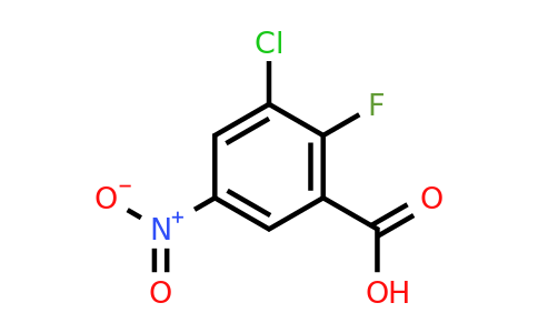 CAS 1000162-34-4 | 3-chloro-2-fluoro-5-nitrobenzoic acid
