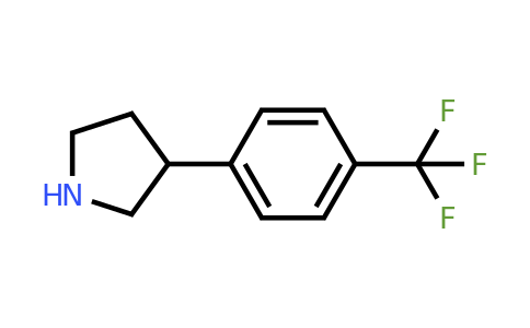CAS 1000198-76-4 | 3-[4-(trifluoromethyl)phenyl]pyrrolidine