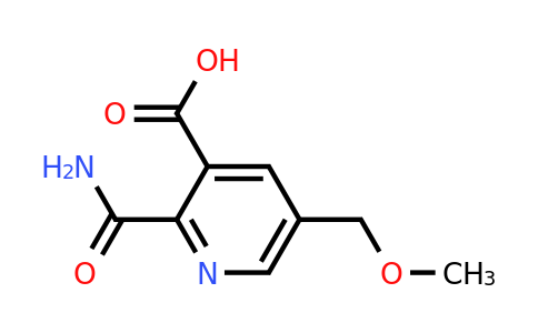 CAS 1000298-37-2 | 2-carbamoyl-5-(methoxymethyl)pyridine-3-carboxylic acid