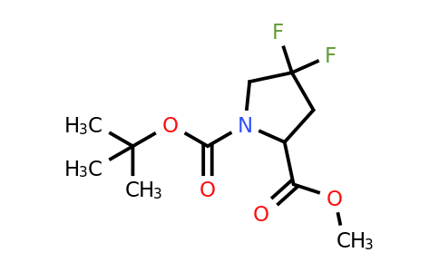 CAS 1000313-00-7 | 1-tert-butyl 2-methyl 4,4-difluoropyrrolidine-1,2-dicarboxylate