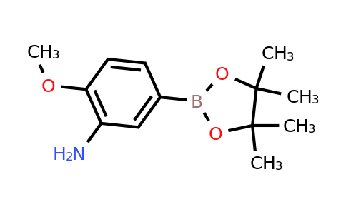 CAS 1000339-10-5 | 2-Methoxy-5-(4,4,5,5-tetramethyl-1,3,2-dioxaborolan-2-YL)aniline