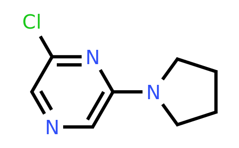 CAS 1000339-30-9 | 2-Chloro-6-(pyrrolidin-1-YL)pyrazine