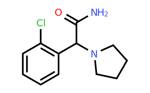 CAS 1000340-02-2 | 2-(2-Chlorophenyl)-2-(pyrrolidin-1-yl)acetamide