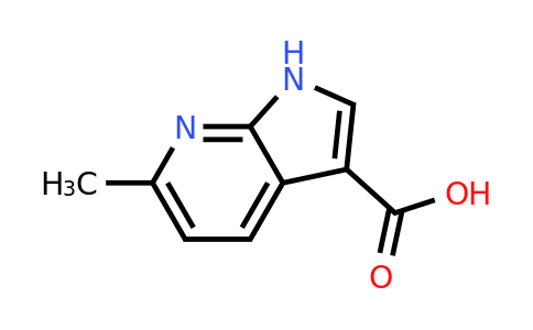 6-methyl-1H-pyrrolo[2,3-b]pyridine-3-carboxylic acid