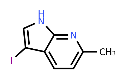 CAS 1000340-29-3 | 3-iodo-6-methyl-1H-pyrrolo[2,3-b]pyridine