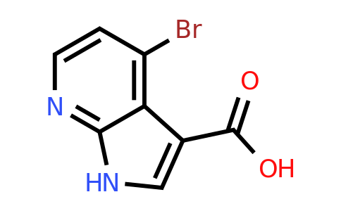 CAS 1000340-36-2 | 4-bromo-1H-pyrrolo[2,3-b]pyridine-3-carboxylic acid