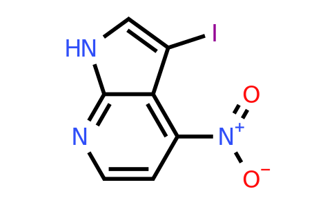 CAS 1000340-40-8 | 3-iodo-4-nitro-1H-pyrrolo[2,3-b]pyridine