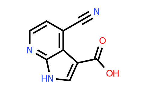 CAS 1000340-46-4 | 4-cyano-1H-pyrrolo[2,3-b]pyridine-3-carboxylic acid