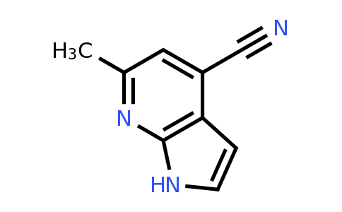 CAS 1000340-62-4 | 6-methyl-1H-pyrrolo[2,3-b]pyridine-4-carbonitrile
