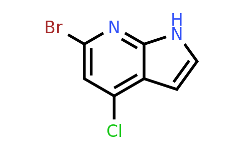 CAS 1000340-64-6 | 6-bromo-4-chloro-1H-pyrrolo[2,3-b]pyridine