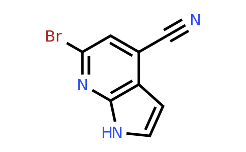 CAS 1000340-74-8 | 6-bromo-1H-pyrrolo[2,3-b]pyridine-4-carbonitrile