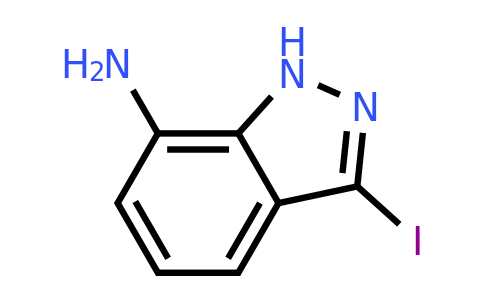 CAS 1000340-82-8 | 7-Amino-3-iodo-1H-indazole