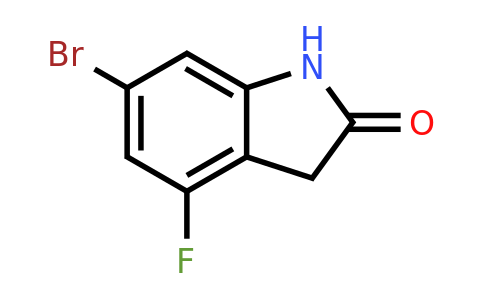 CAS 1000341-00-3 | 6-Bromo-4-fluoroindolin-2-one
