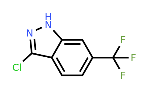 CAS 1000341-24-1 | 3-Chloro-6-(trifluoromethyl)-1H-indazole