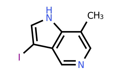 CAS 1000341-37-6 | 3-iodo-7-methyl-1H-pyrrolo[3,2-c]pyridine